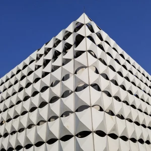 Tashqi metall 3D jabha qoplamasi paneli